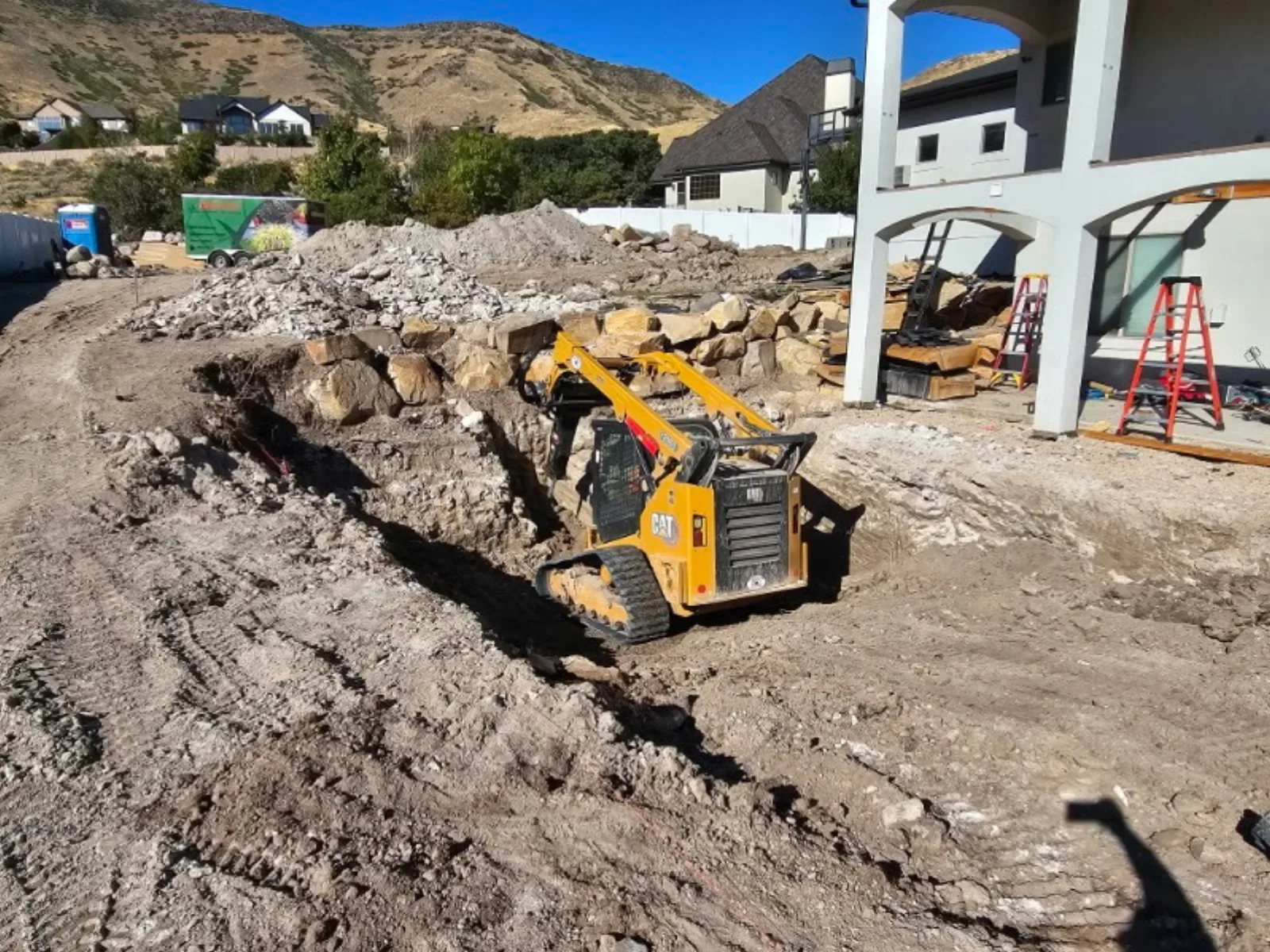 Excavation services in Utah by JB Landscaping & Construction
