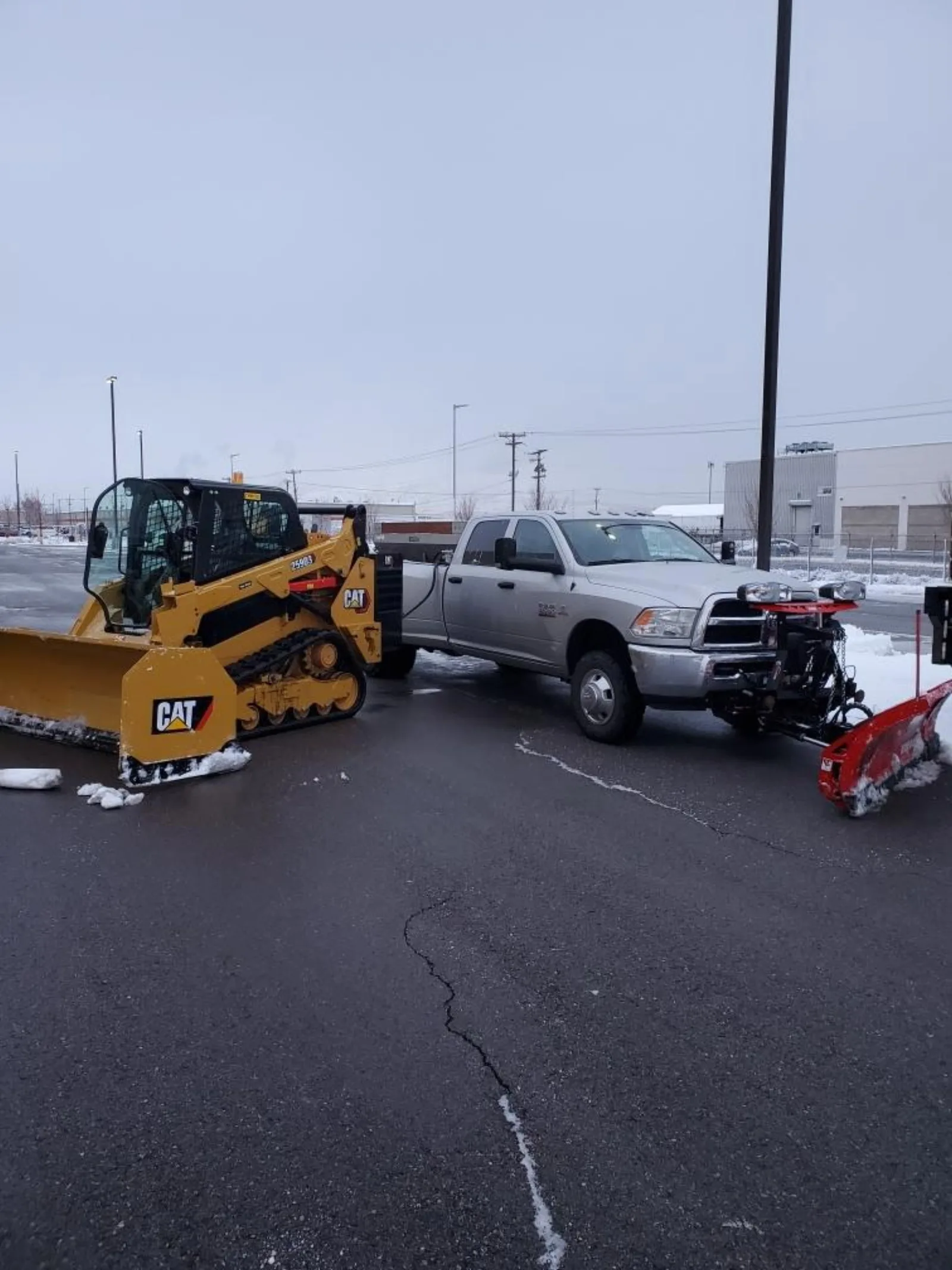 Snow Removal services in Utah by JB Landscaping & Construction